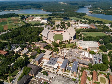 clemson campus|clemson campus view.